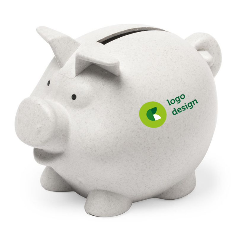Piggy bank bamboo